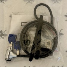 Codi Key Cable Lock w/Two Keys 6.5 feet length Unused Ships Fast picture