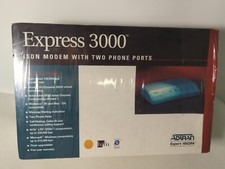AdTran 1203153L2 Express 3000 ISDN modem with two phone ports  picture