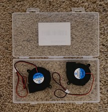 WINSINN 50mm 5015 Blower Fan 12V, 3D Printer 12 Volt Fans Blower (2pack) picture