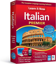 Berlitz Italian Premier PC/Mac Software, Audio CDs, Beginner to Advanced SEALED picture
