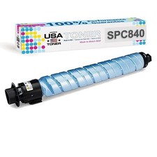 Compatible Ricoh SPC840dn, SP C842, SP C840A, 821258 Cyan Toner picture