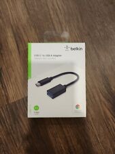 Belkin USB C to USB A 3.0 Adapter - Black F2CU036BTBLK picture