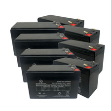 Liebert UpStation GXT2000RT-120 UPS Battery Replacement - 8 Pack 12V 7AH HR picture
