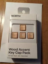 North Wood Accent Key Cap Pack For Keyboards, Arrow Keys And Spacebar picture