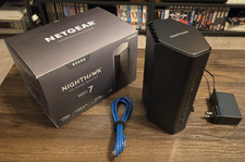 NETGEAR - Nighthawk BE12000 RS500 Tri-Band Wi-Fi 7 Router - Black [used] picture