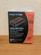 NEW Magicjack Go Digital Phone Service Device Unlimited Calls for 12 Months SEAL picture