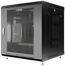 Server Rack 12U Wall Mount Cabinet Locking Networking Data Enclosure VENTED Door picture
