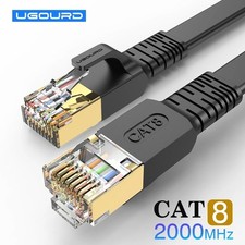 Cat 8 Ethernet RJ45 Cable Super Speed 40Gbps Patch LAN Network Gold Plated Lot picture