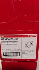 Legrand WP3450-WH-50 On-Q Cat 5e RJ-45 Keystone Connector, White picture