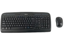 Logitech Y-R0067 Wireless Keyboard & Mouse Set Pre-Owned Sold As-Is picture