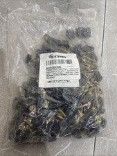 Steren Single Ground Wire Grip-Clip, Cable Clip - grey 100 per bag picture