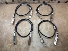 LOT OF 4 EMC 038-003-786 Rev.A12 1M Mini SAS Expansion Cable picture