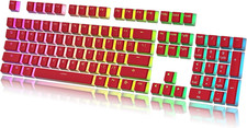 Pudding Keycaps Set | Doubleshot PBT Keycap Set | Full 112 OEM Profile Key Set | picture