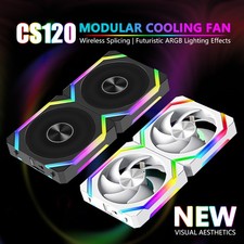 RGB Cooling Fan 240mm Modular Stackable Splicing picture