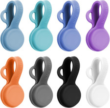 Magnetic Cable Ties, 8PCS Silicone Magnetic Cable Ties & Clips Cord Organizer Re picture
