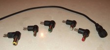 New Lot 5 Adaptaplug Universal AC DC Adapter Tip W/ Power Cord Pin MultiPurpose picture