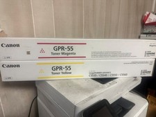 Genuine Canon GPR-55 Toner  Yellow & MAGENTA  - Factory Sealed Brand New picture