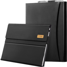Surface Pro 2024 Case Leather for Microsoft 13 Inch Tablet Fits Keyboard picture