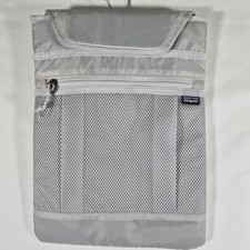 Patagonia Refugio Gray Padded Laptop Tablet Sleeve Bag Case Mesh Zip Pocket 13