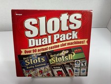 Slots Dual Pack Casino Slot Machine PC Games Masque Publishing 2007 NOS picture