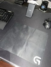 Logitech Black Plain Mouse Soft Pad picture