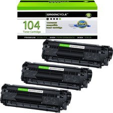 3PK Toner Replacement For Canon 104 FX9 FX10 ImageClass MF4350D MF4150 D420 D480 picture