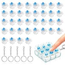 36PCS Keyboard Clicker for 3D Prints, Crisp Clicks, Strong Tactile Bump,... picture
