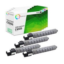4Pk TCT Premium C4503 BCMY for Ricoh Aficio MP C4503 5503 Compatible Toner picture