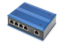 DIGITUS Netzwerk-Switch - 5-Port Gigabit Ethernet - DIN-Rail Montage - Klemmleis picture