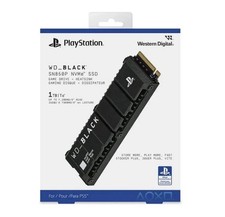 NEW SEALED Western Digital WD BLACK SN850 1TB NVMe SSD with Heatsink for PS5 NEW picture