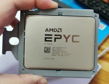 2pcs AMD EPYC Milan 7T83 CPU 64 core 2.45 Ghz OEM Version of EPYC 7763 unlocked picture