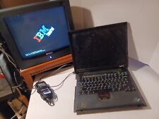 IBM ThinkPad A22m Intel Pentium 3 800 MHz 128mb RAM Vintage Laptop 2628 picture