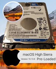 MacBook Pro Hard Drive High Sierra 10.13 1TB HDD 2.5 2010 2011 2012 A1278 A1286 picture