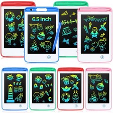 8 Pcs LCD Writing Tablet 6.5 Inch Colorful Drawing Board Educational Kids Doo... picture