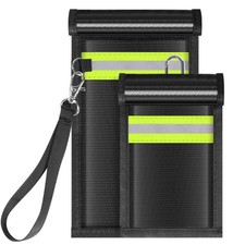 2 Pack Faraday Bags,Portable Faraday Key Fob Protector Protection Bags,Faraday B picture