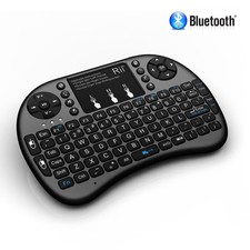 Upgraded-Genuine Rii i8+ BLUETOOTH Mini Backlight Touchpad Keyboard picture