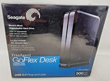 Seagate Go Flex Desk Hard Drive New Factory Sealed 500 Gb USB 2.0 picture