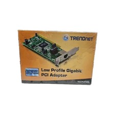 TRENDnet TEG-PCITXRL Gigabit PCI Network Card Low Profile 10/100/1000Mbps NEW picture