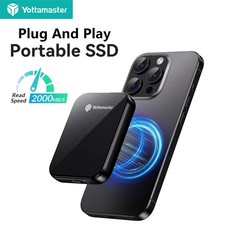Portable 1TB Magnetic External SSD Solid State Drive USB 3.2 Gen2x2 20 Gbps picture