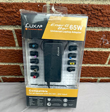 LUXA2 EnerG Bar 65W Universal Laptop AC Adapter Charger 10 Tips NEW picture