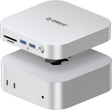 ORICO MiniLink 40Gbps USB Hub Compatibility Mac Mini M4 7-in-1 Aluminum Dock picture