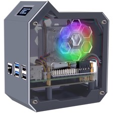 MiniTower Case for Raspberry Pi 5 with Ice Tower Cooler picture