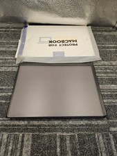 (QTY 2) Soonjet 16” Hardshell Case For MacBook Air Clear SJ-A16 Black Matte picture