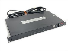 APC Automatic Transfer PDU Switch AP7750A 100-120V 15A 5-15P In (10) 5-15R Out picture