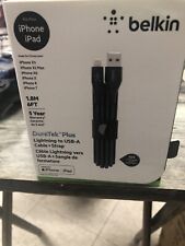 Belkin DuraTek Plus Lightning to USB-A Cable with Strap F8J236BT06BLK picture