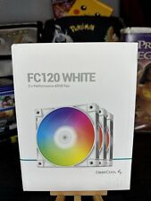 DeepCool FC120 WHITE Performance 120mm ARGB LED PWM Fan FC120 WHITE 3IN1 picture