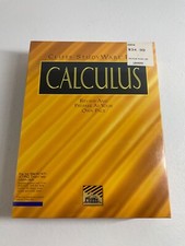Calculus Cliffs Studyware For PC IBM Tandy - 3.5