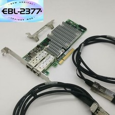 HP NC522SFP Dual Port 8lane PCI-e 10GbE 468349-001 Server Adapter W / 2*1M Cable picture