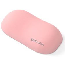 DesignWave Wrist Rest Artificial Sheepskin Memory Foam AntiSlip Pink Desk picture
