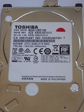 Toshiba MQ01UBD100 AZA AB00 /AX101U FEB 2017 - MAY 2019 1TB picture